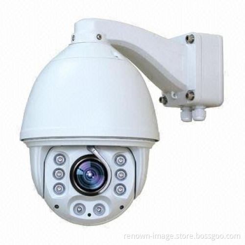 720P 1.0MP Sony CMOS IR PTZ Speed Dome Network Camera